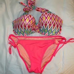 VS Bikini Top (34D) & Side Tie Bottom (Small)